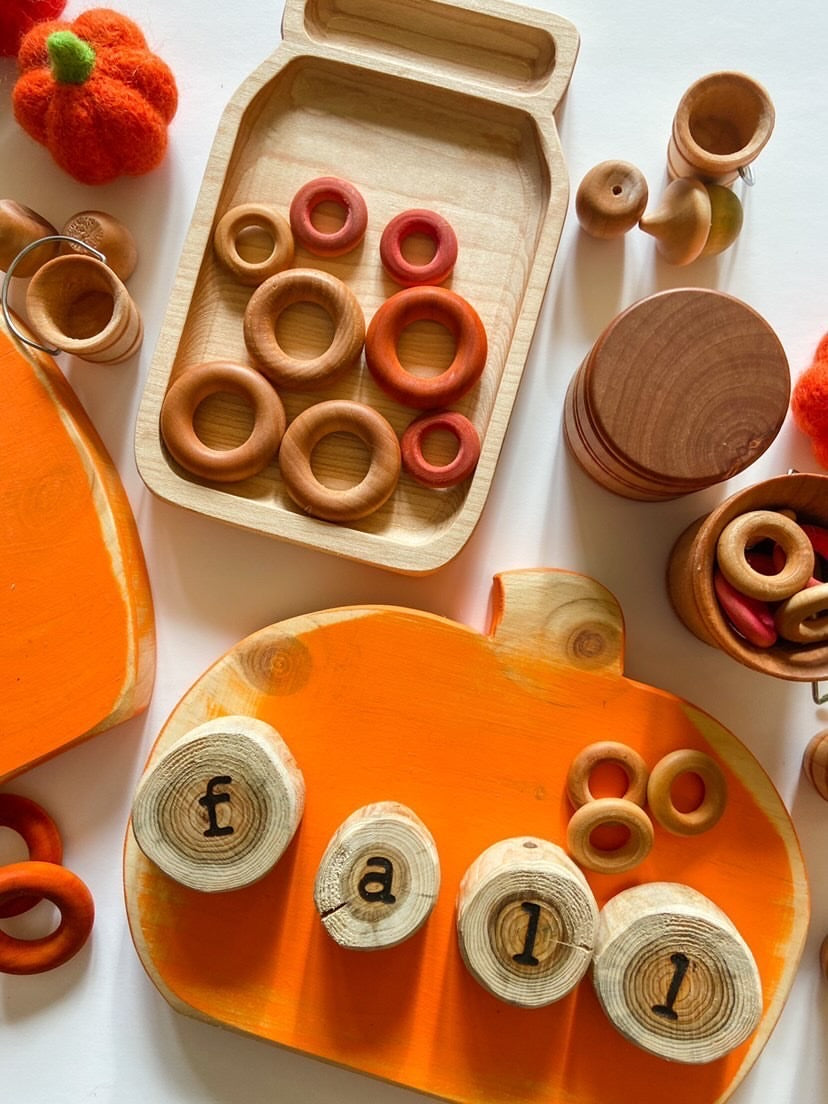 Small Jar Plate / Sensory Tray