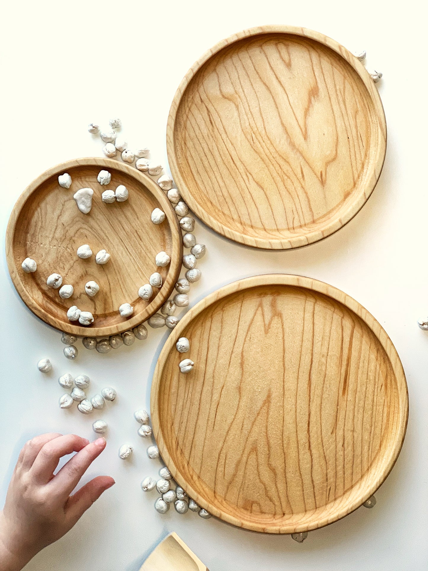 Nesting Round Plates/Circle Sensory Trays