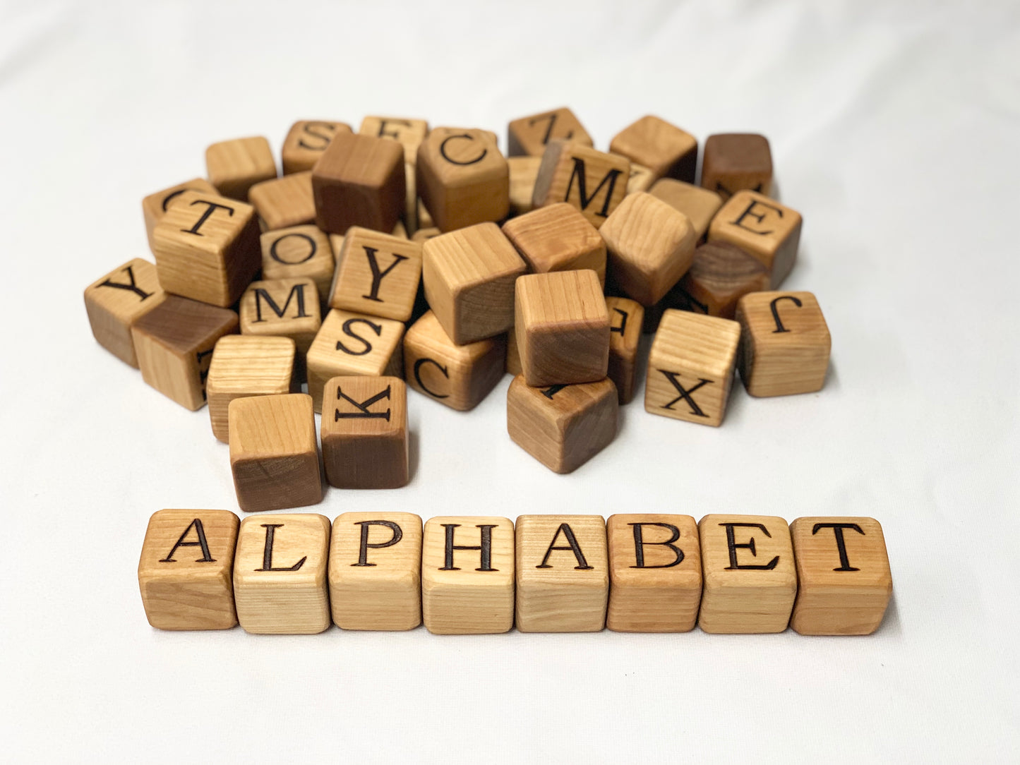 2” Alphabet Wood Blocks