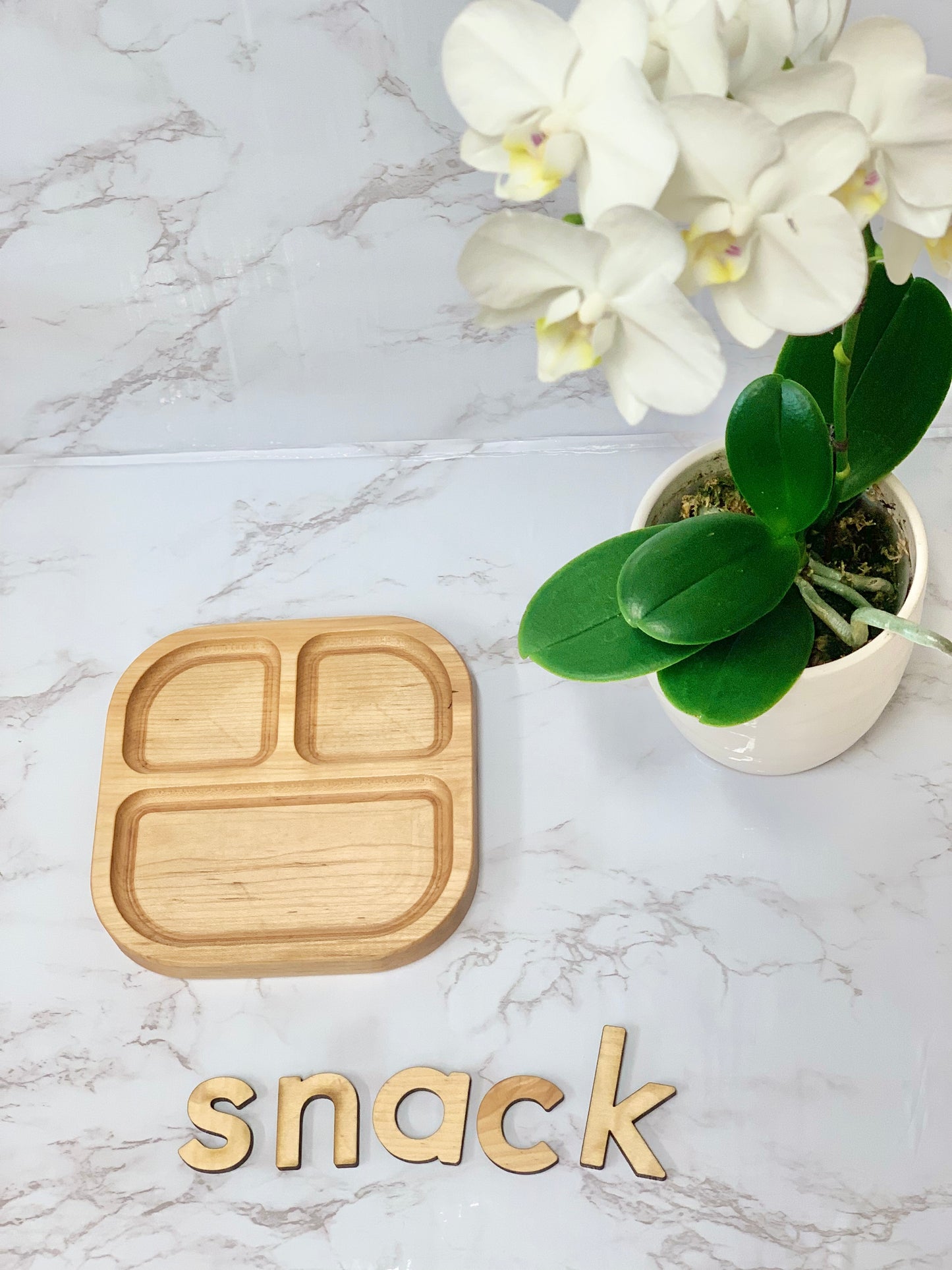 Square Tinker Tray / Sensory Plate