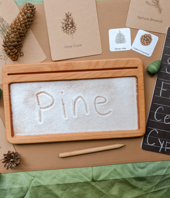 Rectangle Writing Tray, Flash Card, Salt & Sand Tray Plate / Sensory Tray