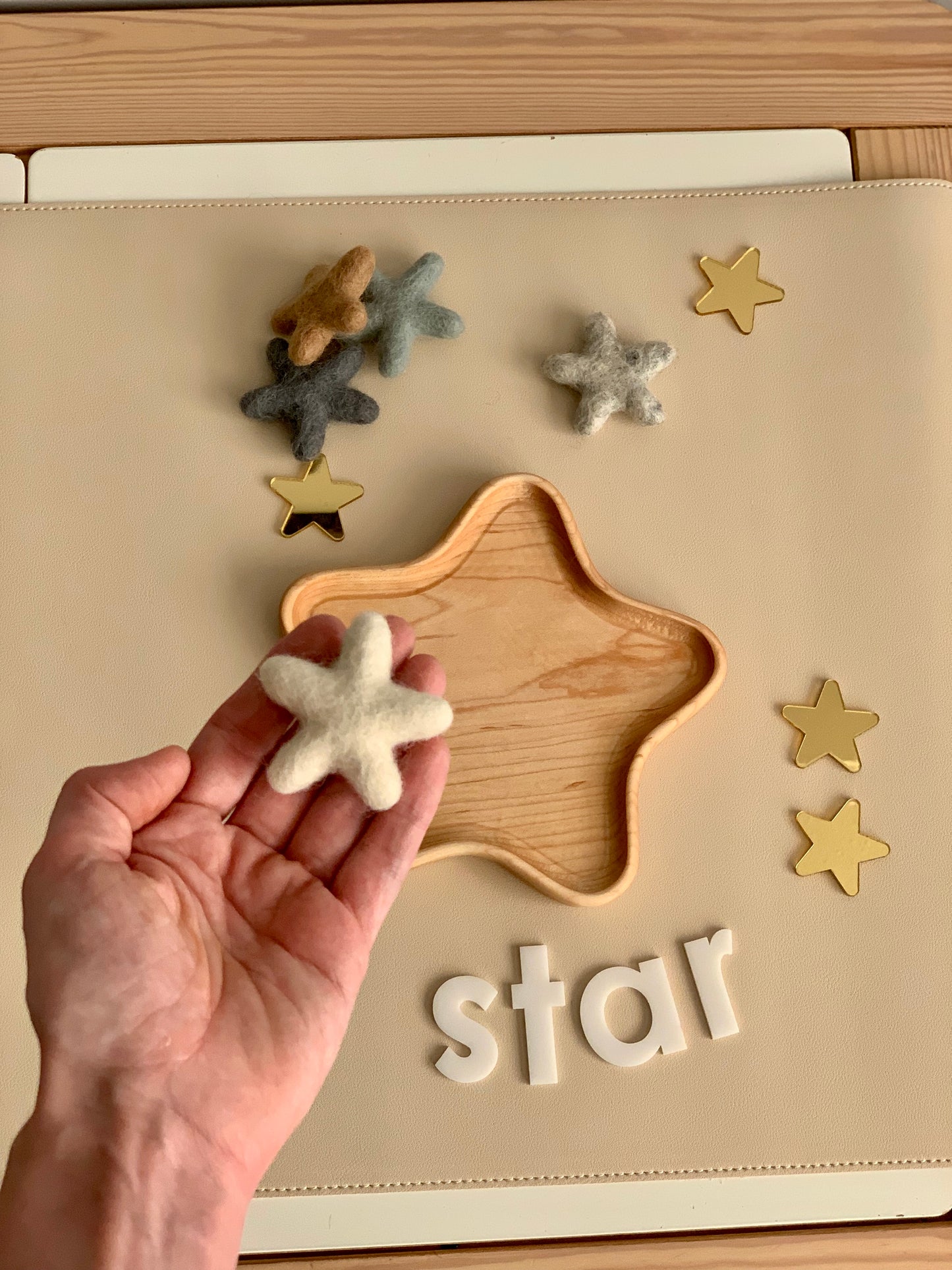 Neutral Felt Stars