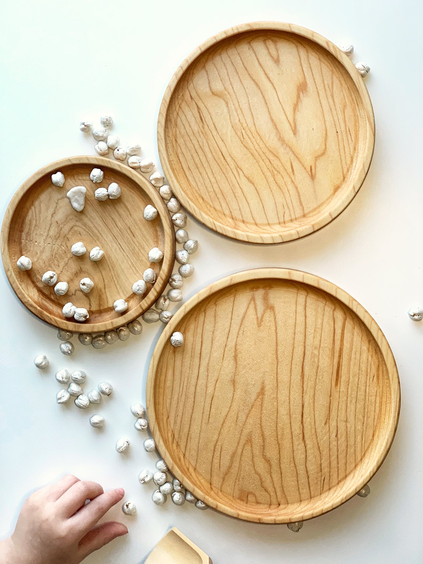 Nesting Round Plates/Circle Sensory Trays